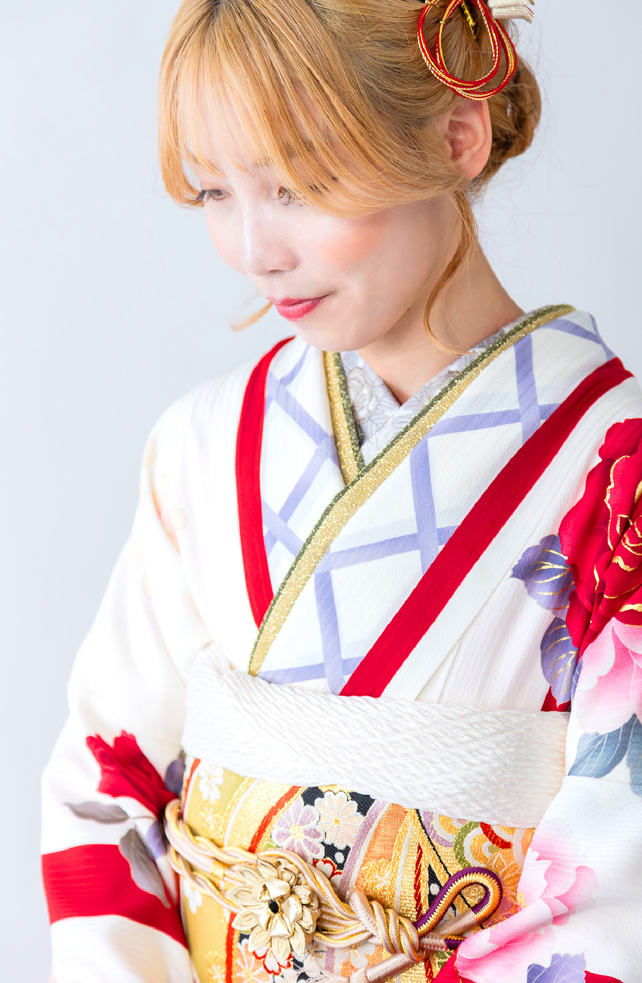 振袖女性