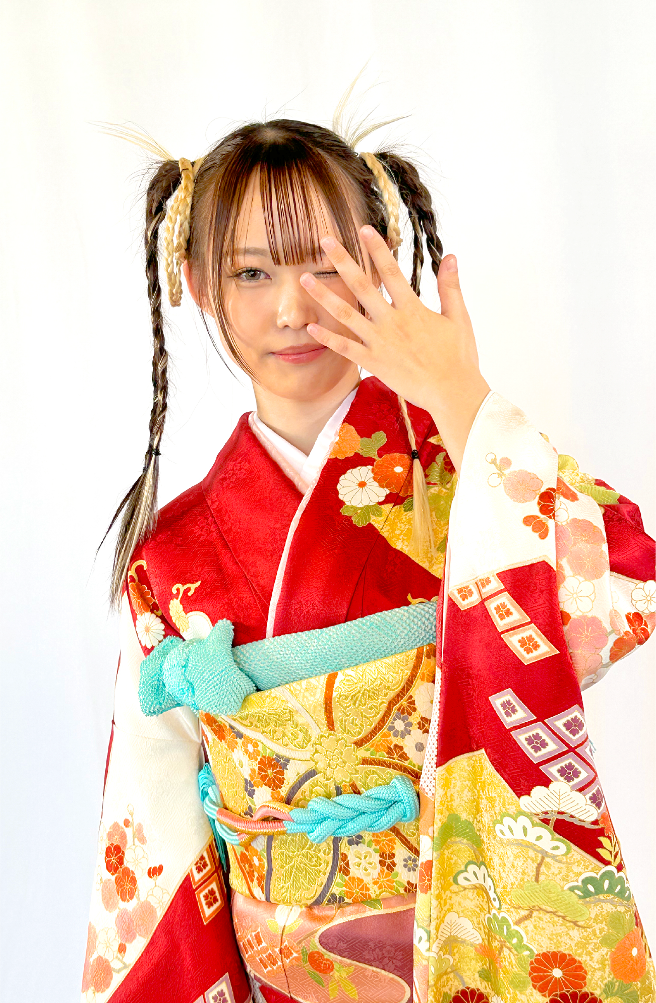 振袖女性