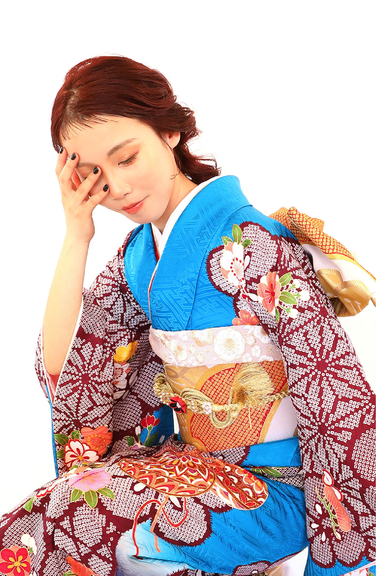 振袖女性