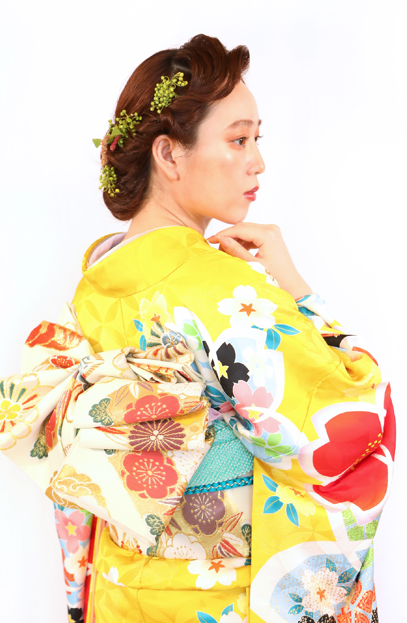 振袖女性