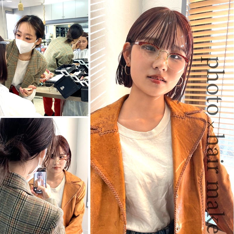 撮影会&ヘアメイク
